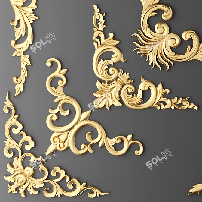 Stucco Art Kit 3D model image 3