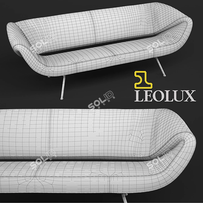 Leolux Arabella Upholstered Sofa 3D model image 3