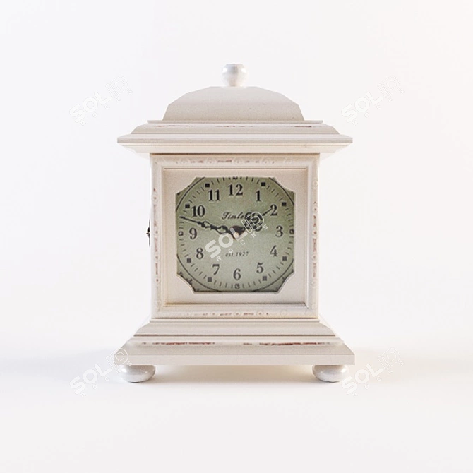 Time Keeper: Stylish Quartz Clock 3D model image 1