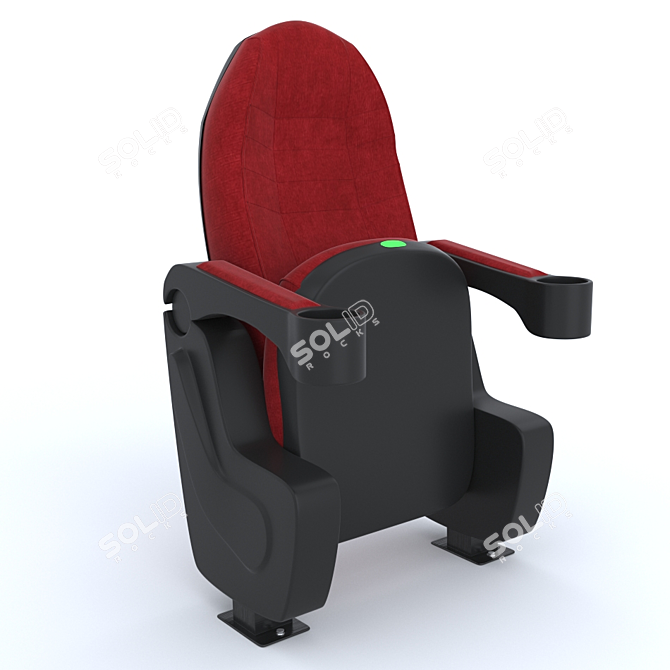 Soundproof Cinema Chair 3D model image 2