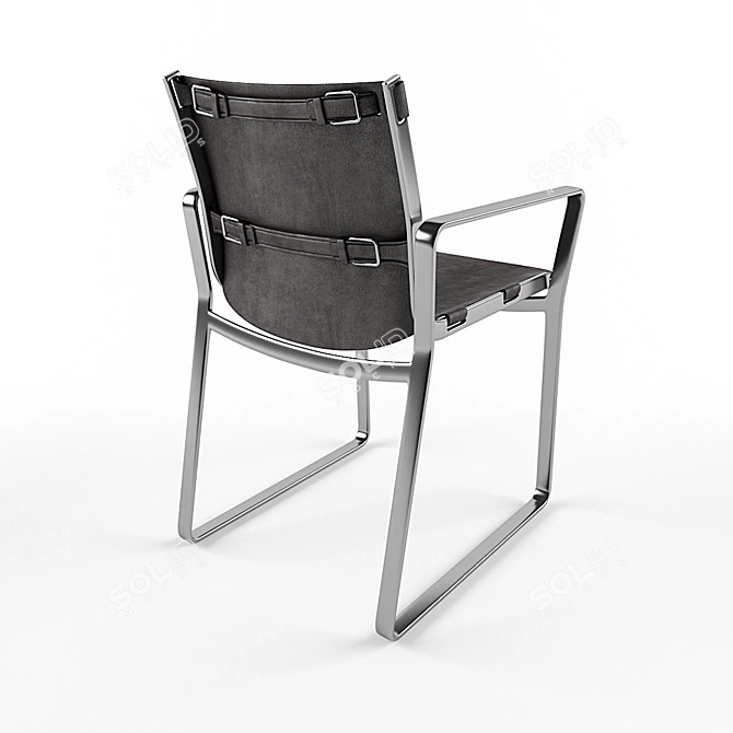 ErgoLite Chair 3D model image 2