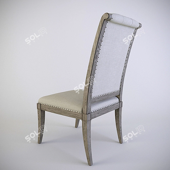 Elegant Bernhardt Marquesa Chair 3D model image 2