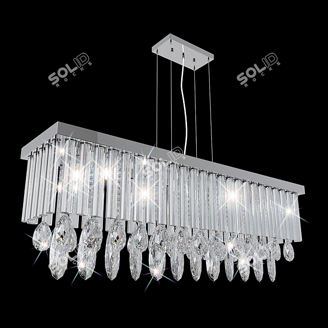 CALAONDA 93423: Elegant Austrian Chandelier 3D model image 1