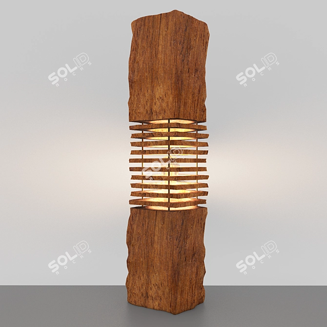 Illuminated Board 3D model image 1