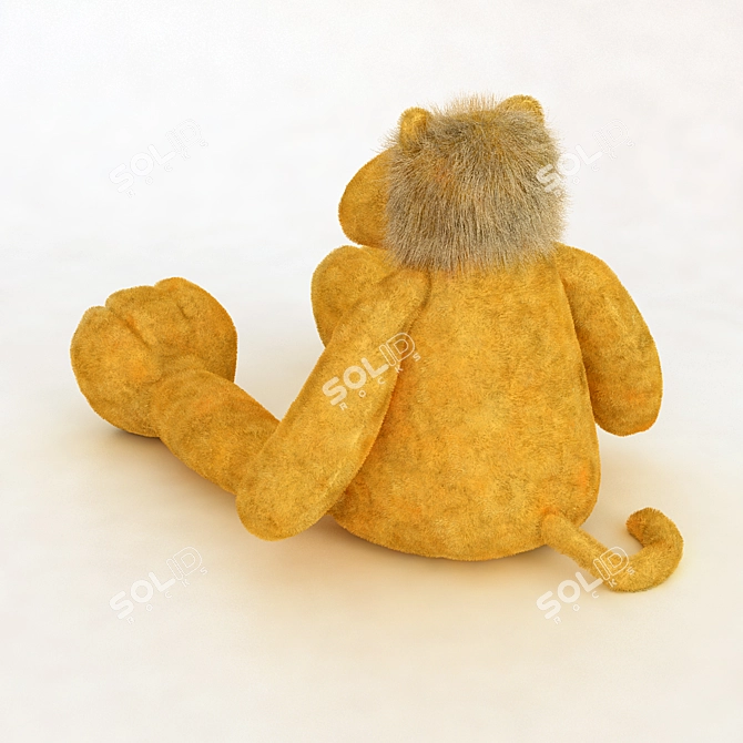 Leo the Trophy - Plush Toy 3D model image 2