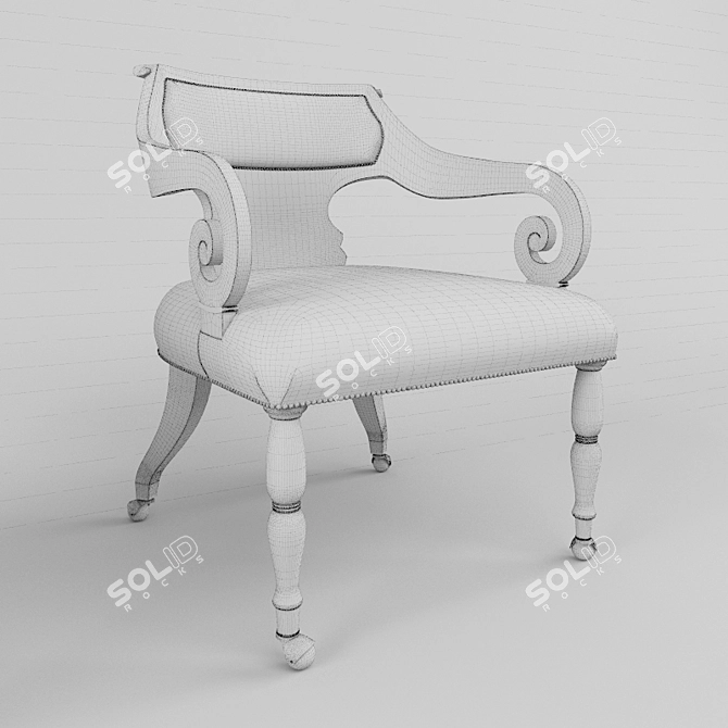 Title: Monarch Empress Chair

Translation of description: "There is a max 2012 file in the archive. 3D model image 3