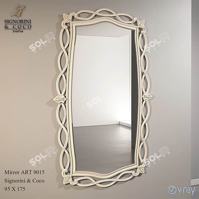 Elegant Reflection: Signorini & Coco 3D model image 1