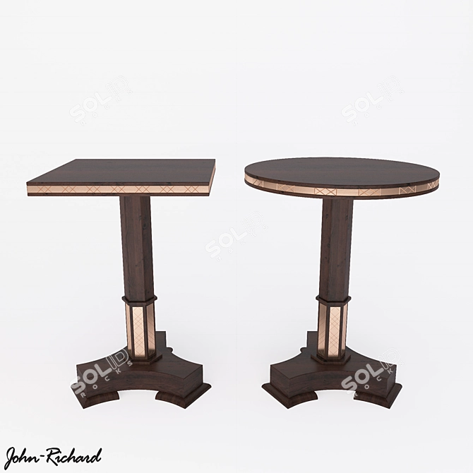 Elegant Classic Table: Timeless Beauty in Every Detail 3D model image 1