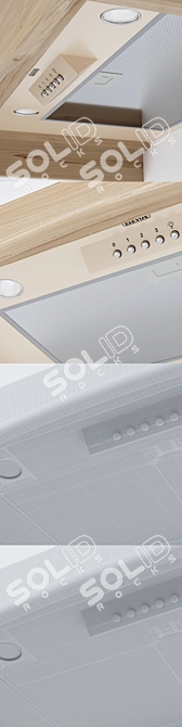 ELEYUS GAMMA 90 - Premium Range Hood 3D model image 2