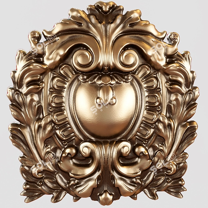 Elegant Weighted Decor Piece 3D model image 1