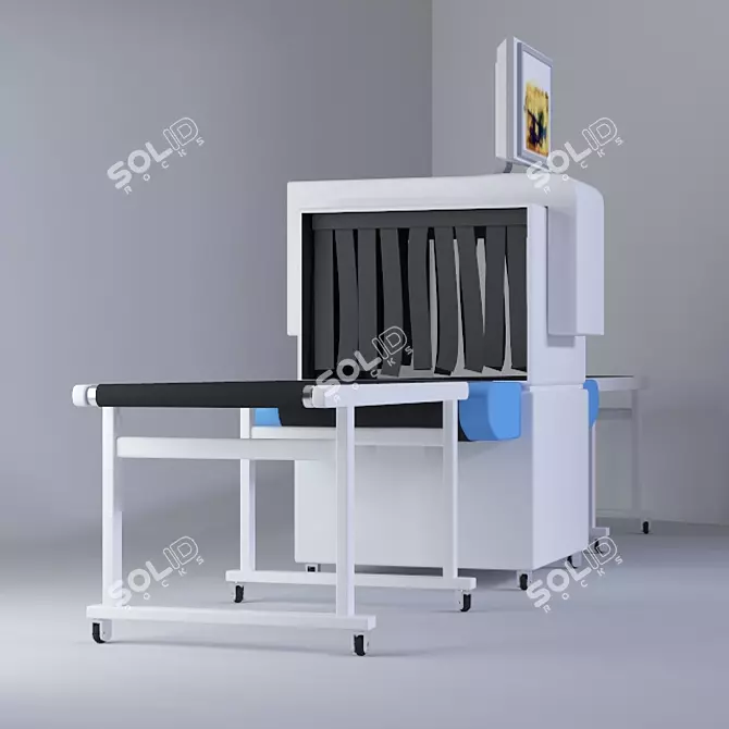 Portable X-ray Scanner for Enhanced Security 3D model image 1