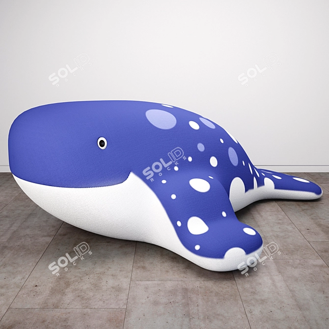 Whale Shaped Model Kit 3D model image 1