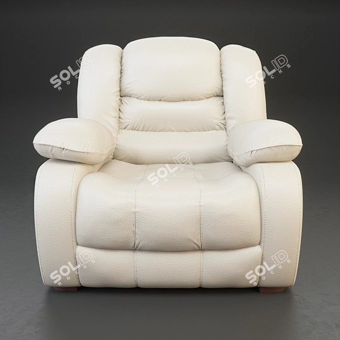 Modern Design Sylvia Chair 3D model image 2