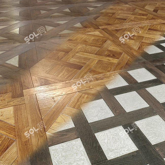 Versatile Modular Parquet Collection 3D model image 2