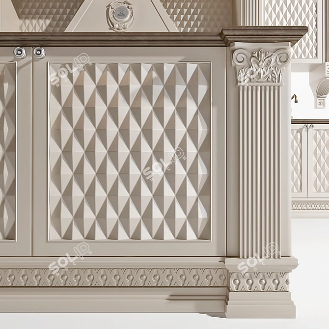 Del Tongo Medicea Kitchen Set 3D model image 3