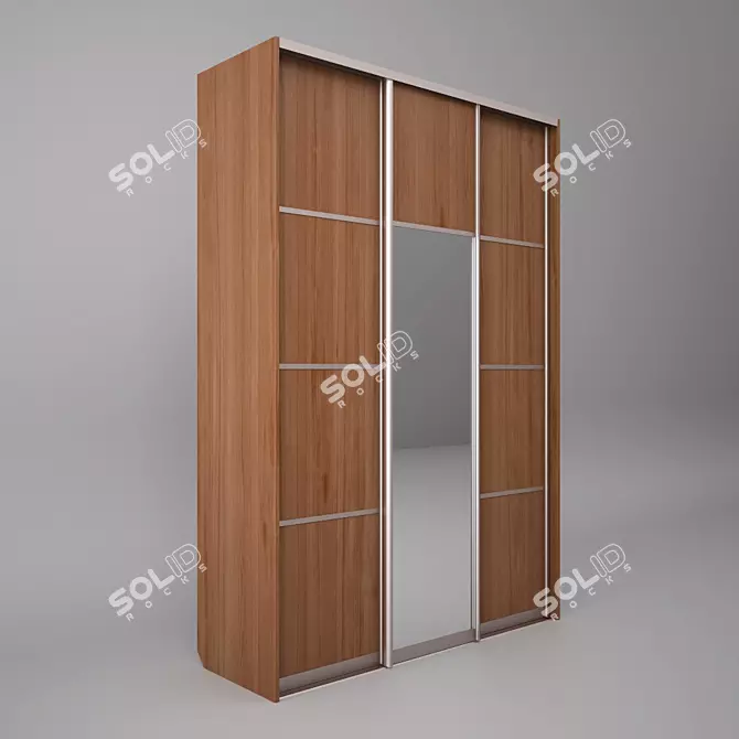 Compact Closet Solution 3D model image 2