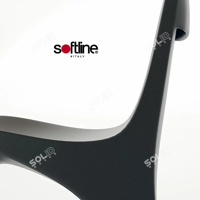 Aloa Softline Kit Chair 3D model image 2