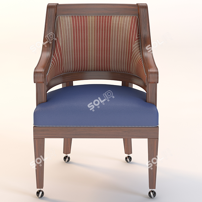 Sleek Arm Chair - CC1056 3D model image 3