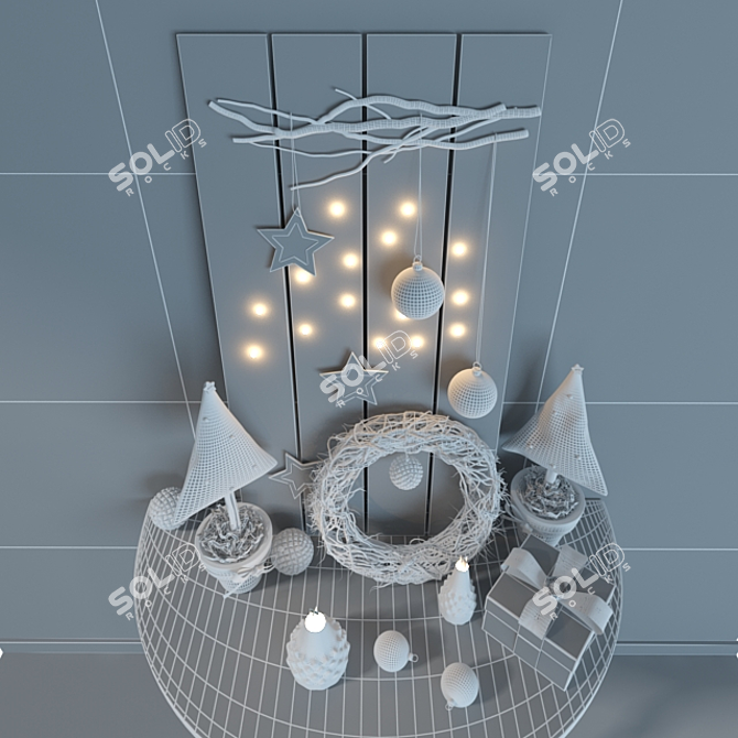 Festive Holiday Collection 3D model image 3