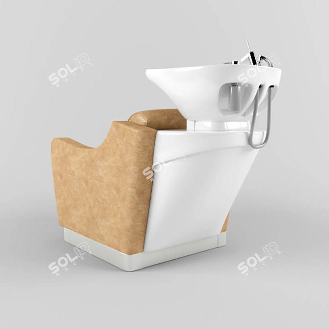 Luxury Hair Washing Salon Chair "Lavaggi 3D model image 2