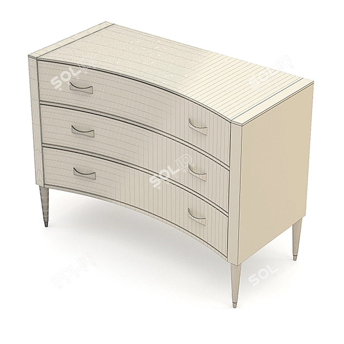 Elegant Julian Chichester Chest 3D model image 3
