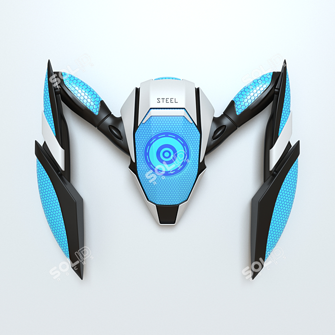 Title: Max Steel Toy Robot 3D model image 1