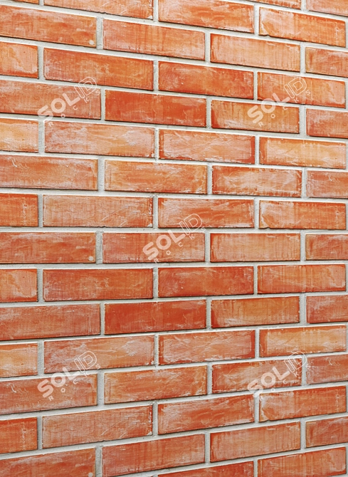 Solid Brick for Sturdy Structures 3D model image 2