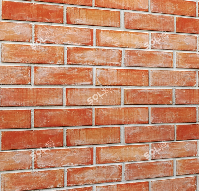 Solid Brick for Sturdy Structures 3D model image 3