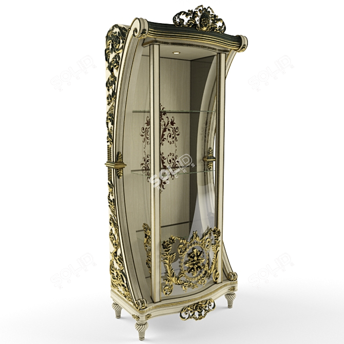 Riva Mini Display Case 3D model image 1