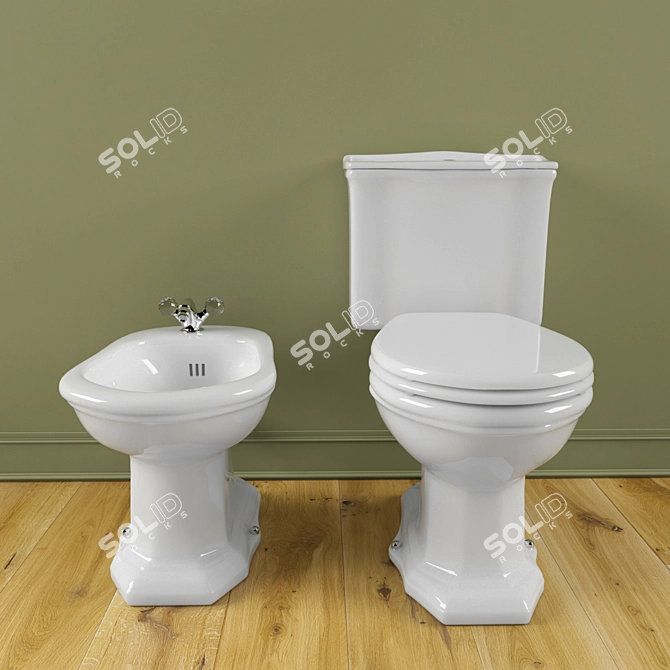 Giulini G "Impero Style" Faucet 3D model image 2