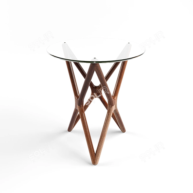 Triple-X High Coffee Table 3D model image 1