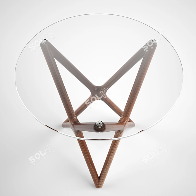 Triple-X High Coffee Table 3D model image 2