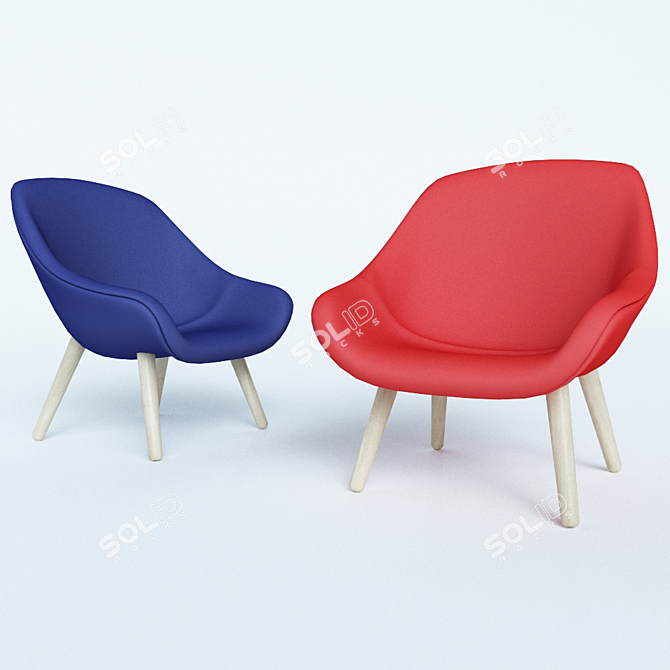 ElevateMe Highchair 3D model image 2