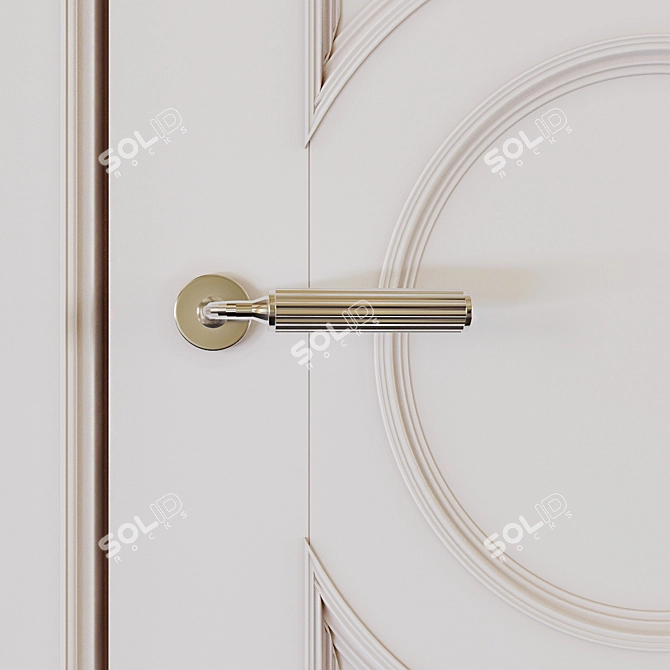 Classic Door 3D model image 2