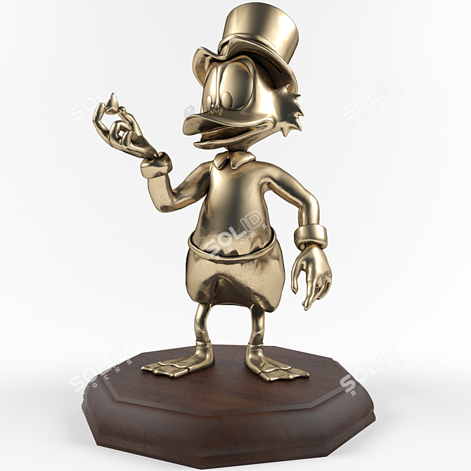 Moneybags: 3D Scrooge Model 3D model image 1