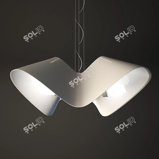 Elegant OZCAN Lamp - Illuminate Your Space 3D model image 1