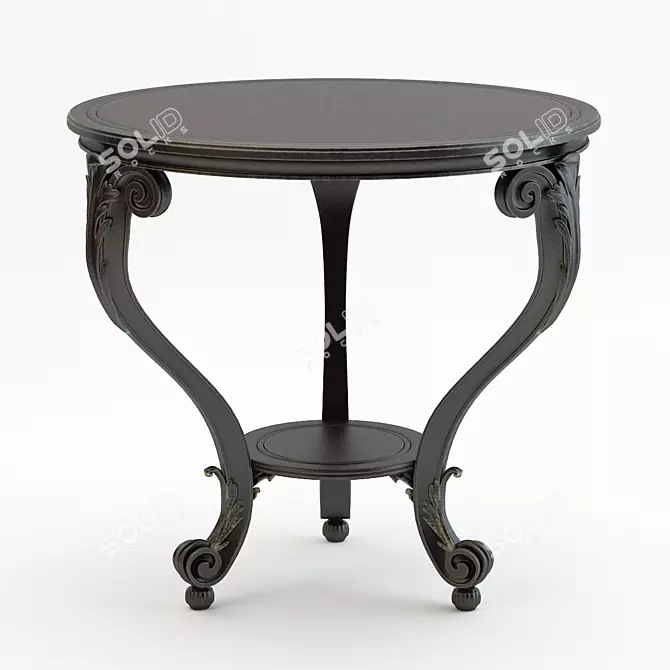 Chelini Art.1141 Sofa Table: Elegant and Functional 3D model image 1