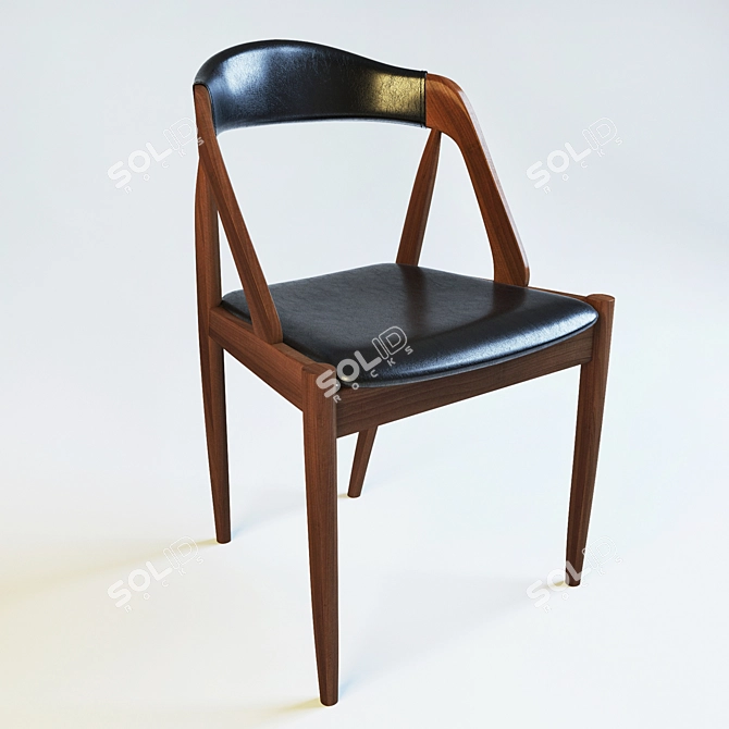 Sircamodern Chair: Danish Design Marvel 3D model image 1