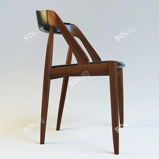 Sircamodern Chair: Danish Design Marvel 3D model image 2