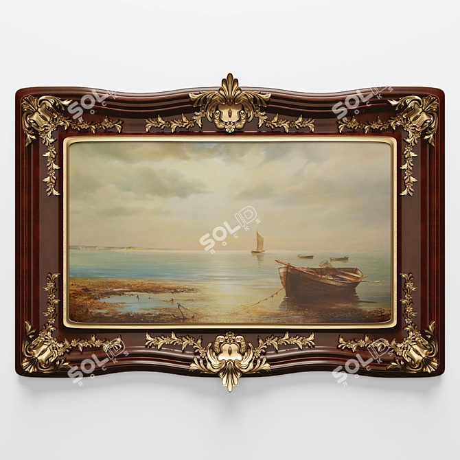 Classic Frame 3D model image 1