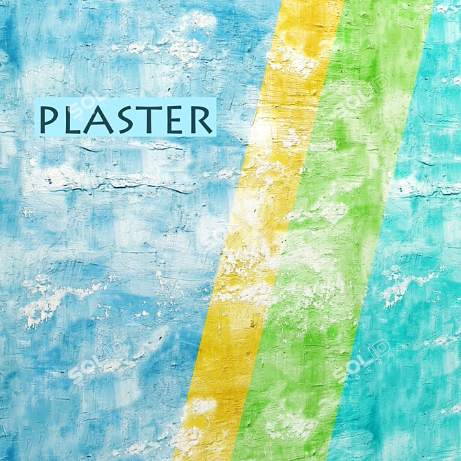 Versatile Plaster - 4 Variants 3D model image 1