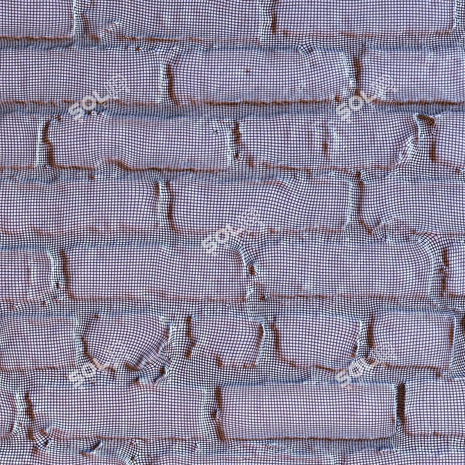 Geometric Brickwork Textures 3D model image 2