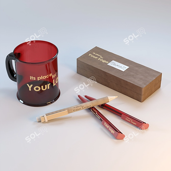 Signature Style Home Decor Set 3D model image 1