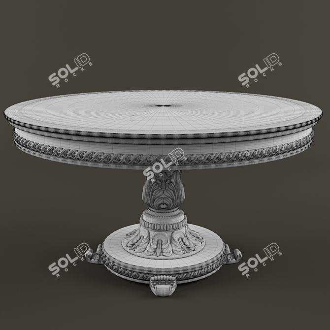 Classic Temptations Table 3D model image 2