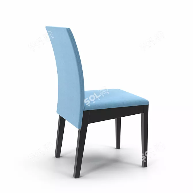 Sleek Arco Chair: L 46 x W 57 x H 94 cm 3D model image 2
