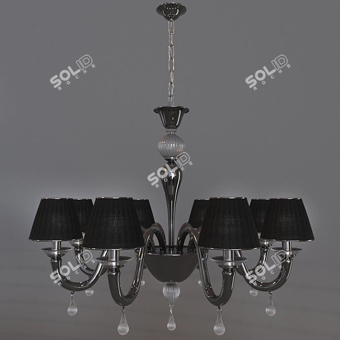 Modern Elegant Vetrilamp Chandelier 3D model image 1