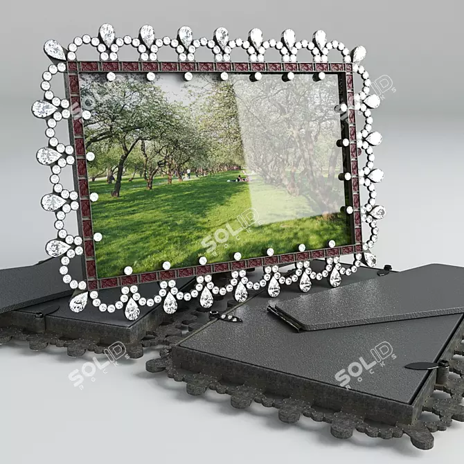 Minimalist Photo Frame 3D model image 1