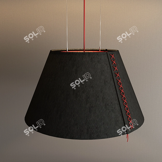 Modern Hanging Lamp - Buzzishade 3D model image 2