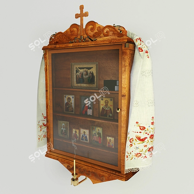 Intuitive Home Iconostasis 3D model image 1