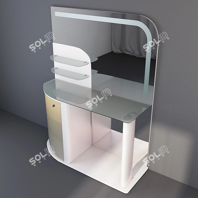 Elegant Dream Land Garda Vanity 3D model image 2